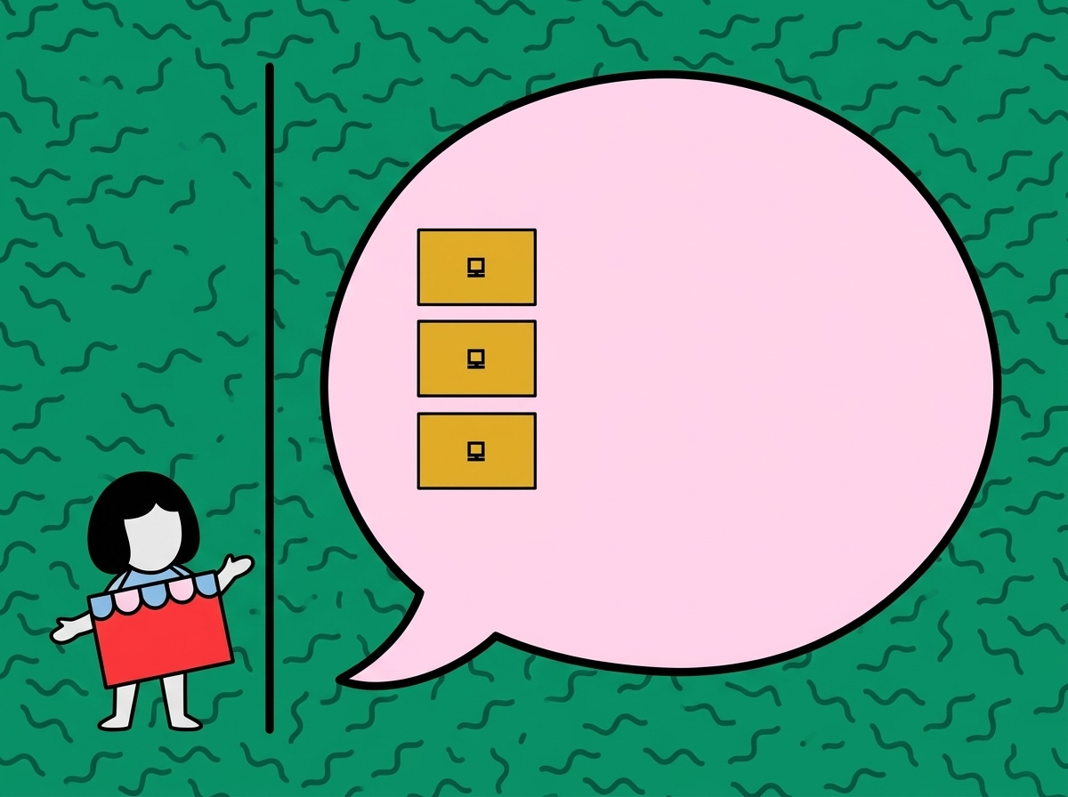 Une marque qui reste en dehors de la conversation d'un assistant IA